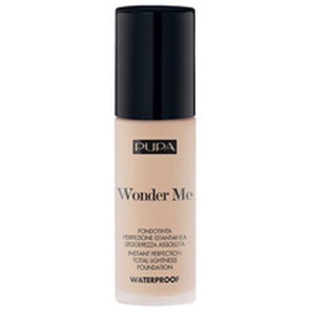 Pupa Wonder Me Foundation - Waterproof Make-Up 30 Ml 035 Medium Sand-Warm
