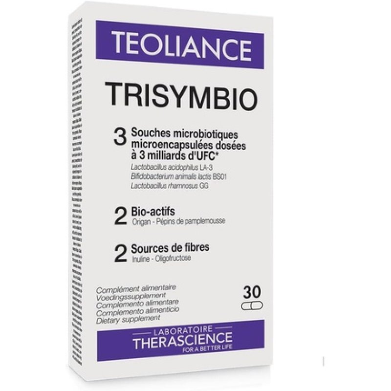 Therascience Teoliance Trisymbio 30 Capsules
