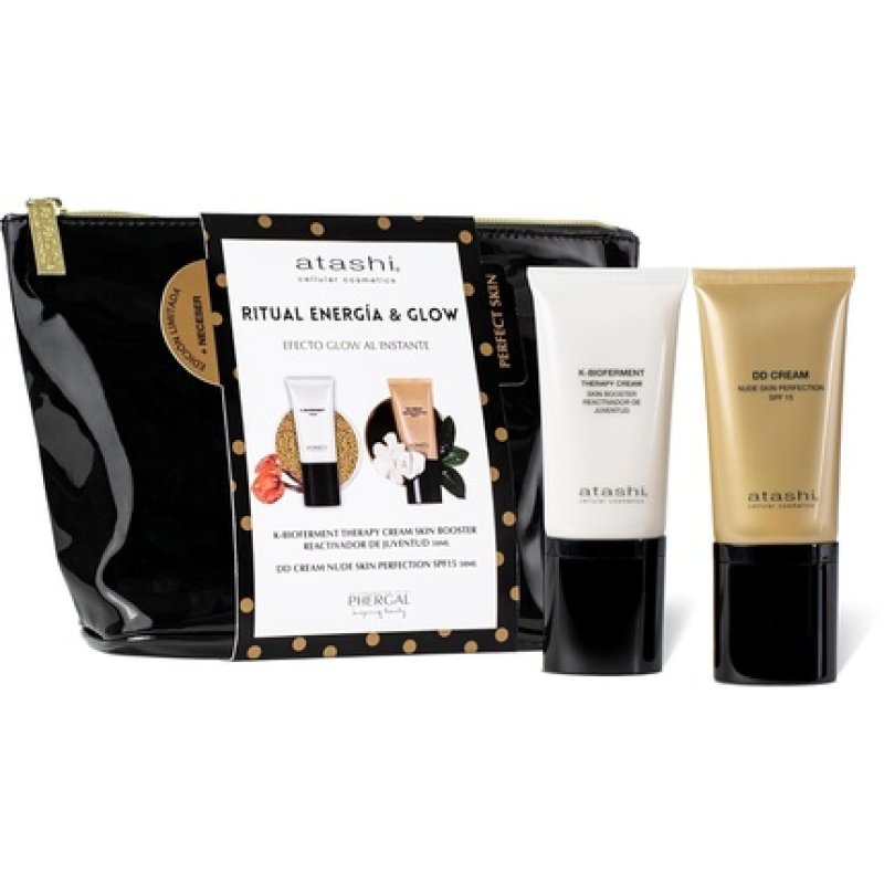 Atashi K-Bioferment Therapy Cream Skin Booster and DD Cream Nude Skin Perfection