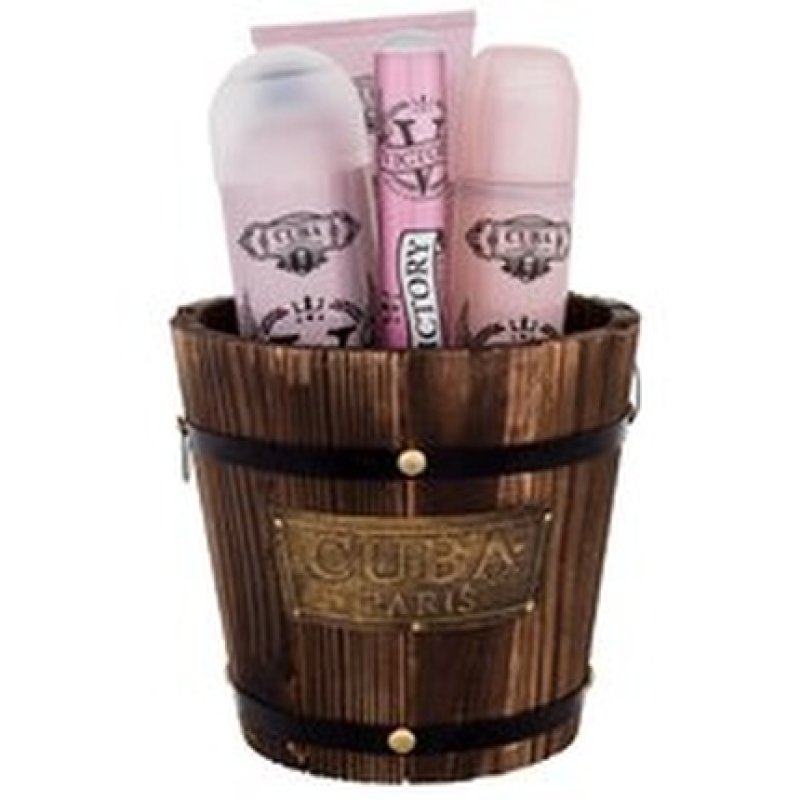 Cuba Victory Gift Set Edp 100 Ml, Edp 35 Ml, Body Spray 200 Ml, And Body Lotion 200 Ml