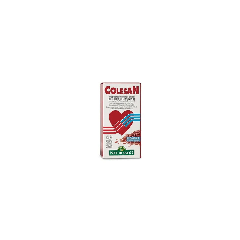 Naturando Colesan Cholesterol Supplement 60 Capsules