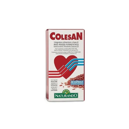 Naturando Colesan Cholesterol Supplement 60 Capsules