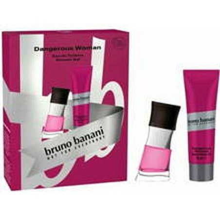 Bruno Banani Dangerous Woman Gift Set - Eau De Toilette 30 Ml And Shower Gel 50 Ml