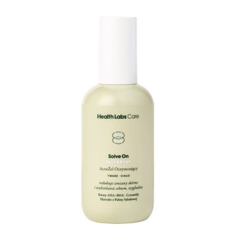 Healthlabs Solve On Face And Body Acne Cleansing Gel 200ml