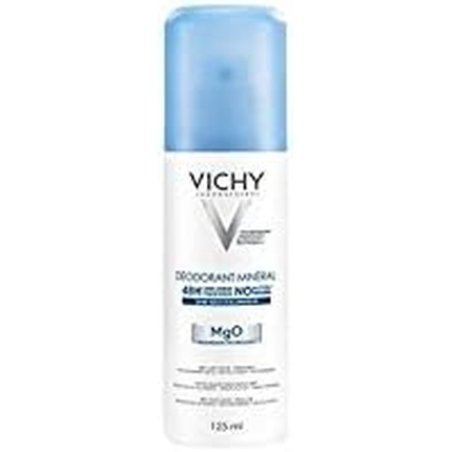 Vichy 48H Mineral Deodorant 125ml - Pack of 2