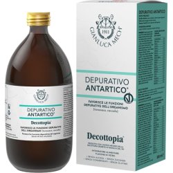 Gianluca Mech Antarctic Detoxifier with Diuretic Properties Decottopia Method with Dandelion and Artichoke Flavor 500ml
