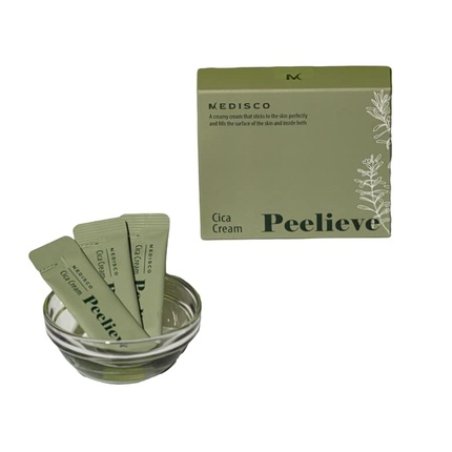 Medisco Peelieve Cica Cream After BB Glow Treatment and Microneedling 2ml x 30 ea
