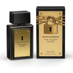 Antonio Banderas Perfumes The Golden Secret Eau de Toilette Spray for Men 50ml