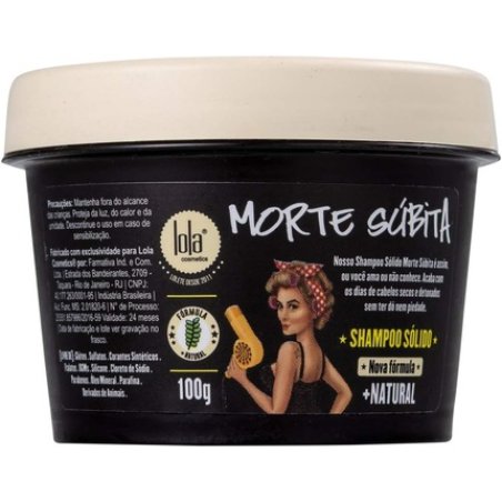 LOLA COSMETICS Morte Súbita Solid Shampoo 100g