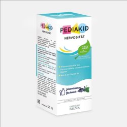 PEDIAKID Nervosität Promotes Relaxation and Inner Peace Gluten-Free Allergen-Free Vegan 125ml
