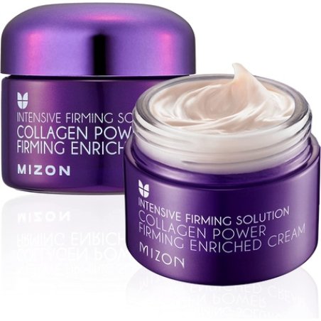 Mizon Collagen Power Firming Enriched Cream Korean Skincare Wrinkle Care Anti-Aging Marine Collagen