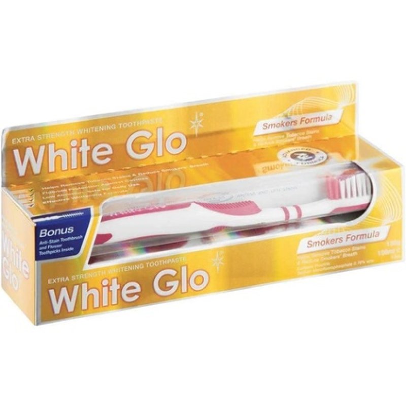 White Glo Smokers' Formula Whitening Toothpaste 100ml