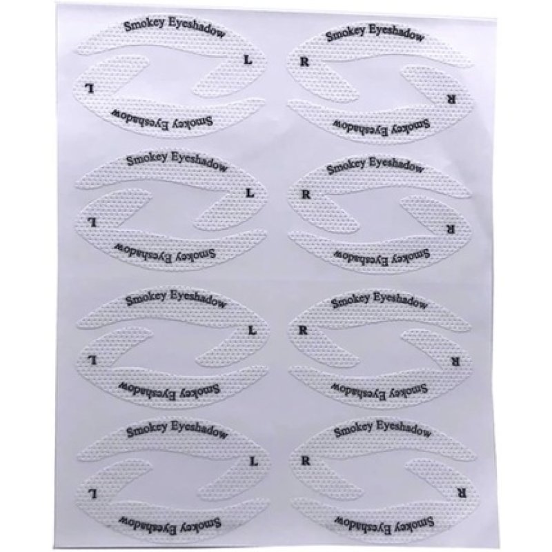 Eyeliner Stencil Eyeshadow Stencil 32 Pieces Eye Makeup Template Sticker Smokey Eyes and Cat Eyeliner Classic Eyeshadow