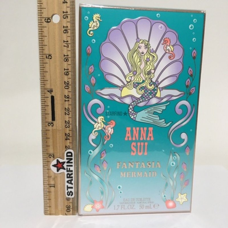 Anna Sui Fantasia Mermaid Eau de Toilette Perfume Spray 1.7fl oz 50ml NEW See⭐️