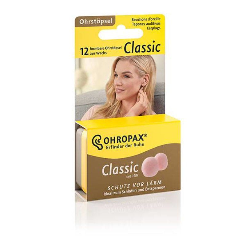 OHROPAX Classic Disposable ear plug Beige 12 pc(s)