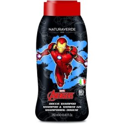 Naturaverde Kids Marvel Avengers Iron Man Children's Shampoo and Body Wash with Calendula and Chamomile Extracts 250ml