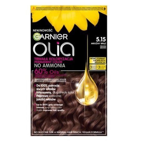 Garnier Olia Hair Color 515 Frozen Brown
