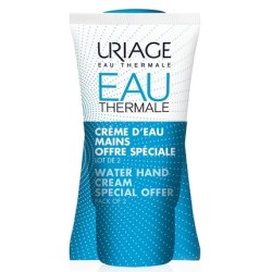 Uriage Crème d'Eau Hand Cream 50ml - Pack of 2
