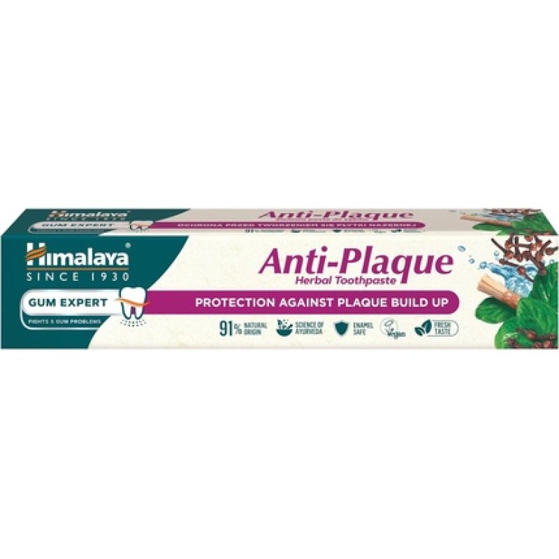 Himalaya Anti-Plaque Toothpaste with Clove and Cinnamon 75ml