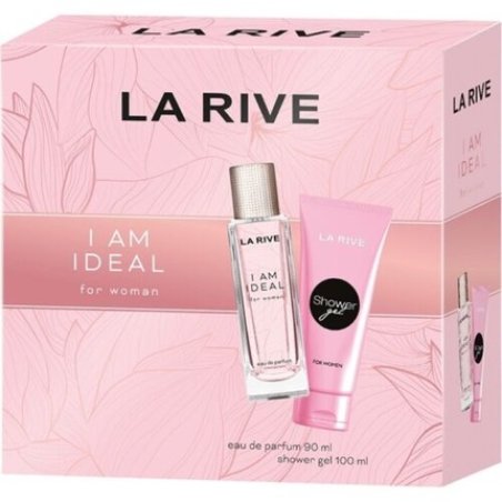 La Rive I Am Ideal EDP Gift Set 90ml Perfume 100ml Shower Gel