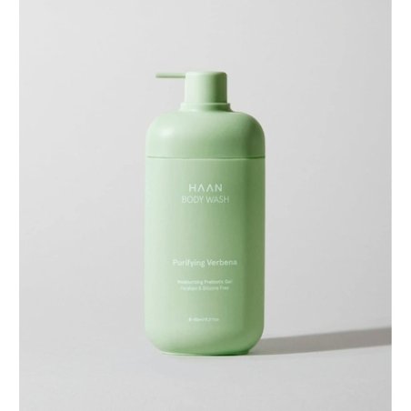 HAAN Natural Purifying Verbena Body Wash 450ml - Refillable and Recyclable - Vegan and Cruelty Free