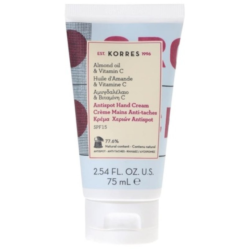 Korres Almond Oil & Vitamin C Antispot Hand Cream SPF15 75ml