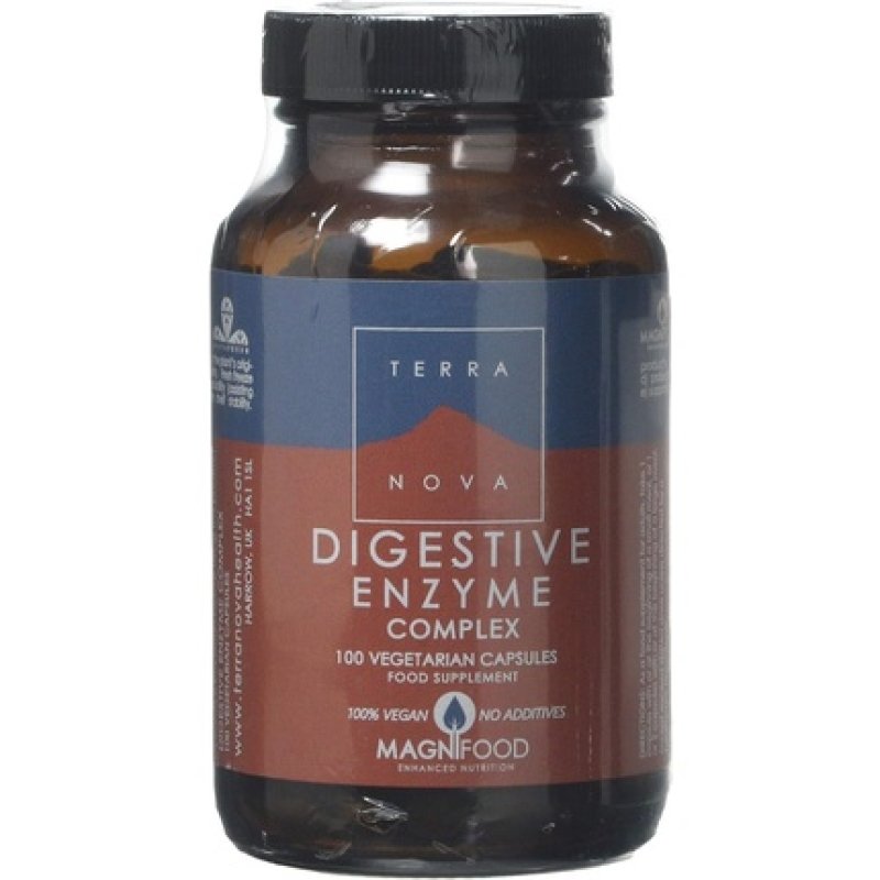 Terranova Digestive Enzyme Complex 100 Vegicaps