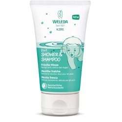Weleda Bio Kids 2in1 Shower & Shampoo Fresh Mint 150ml
