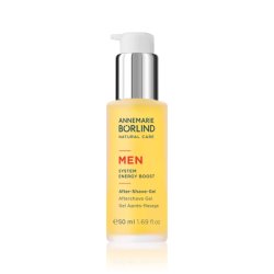 Annemarie Borlind Men After-Shave Gel 50ml - Soothes and Nourishes Shaved Skin - Vegan