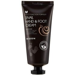 Mizon Hand & Foot Cream with Snail Mucus Extract 100ml - Moisturizing and Soothing Cream for Dry Skin