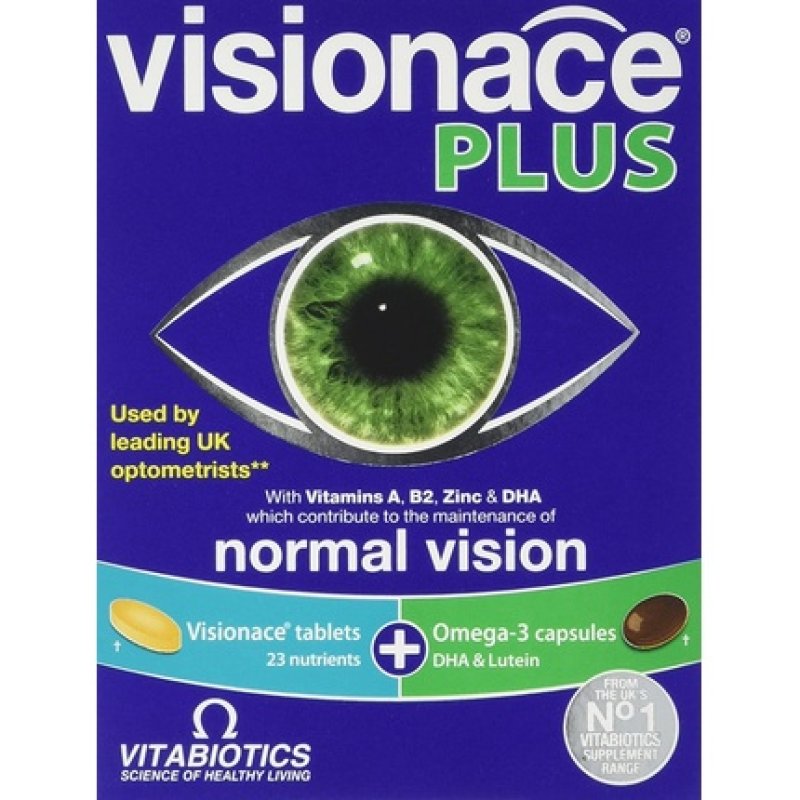 Vitabiotics Visionace Plus Tablets and Capsules