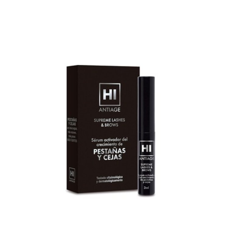 HI Antiage Supreme Lashes & Brows Serum for Eyelash and Eyebrow Growth, Transparent