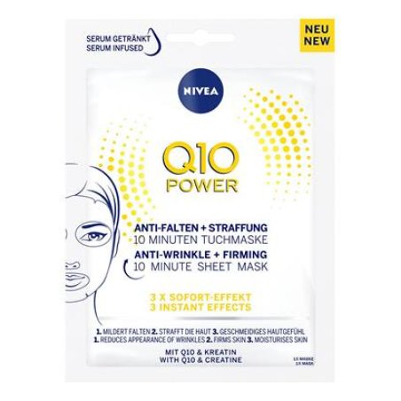 NIVEA Q10 Power 10 Minute Face Sheet Mask 1 pc