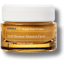 Korres Black Pine Primus Night Cream For Smoothing Wrinkles - 40ml