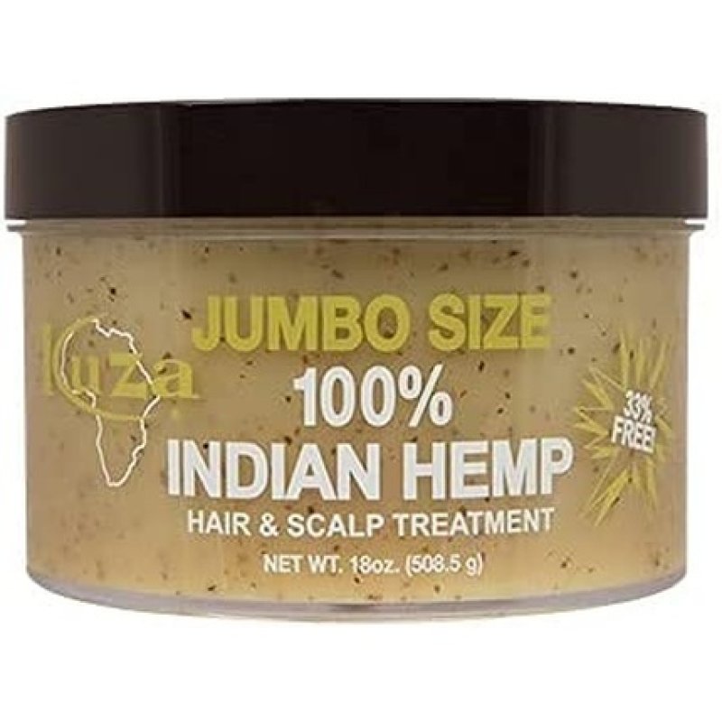 Kuza 100% Indian Hemp Hair and Scalp Treatment 18oz