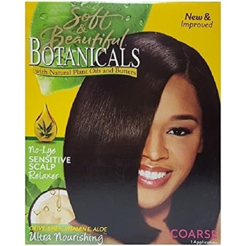 Soft & Beautiful Botanicals Sensitive Scalp Relaxer Coarse Super