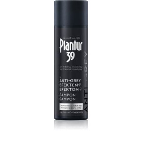 Plantur 39 Anti-Grey Effect Shampoo - 200 Ml For Brown To Dark Hair