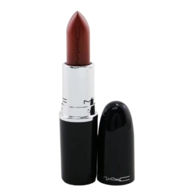 MAC Lustreglass Lipstick 543 Posh Pit Warm Rose Brown