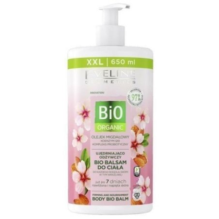 Eveline Bio Organic Firming Body Lotion with Almond Oil for All Skin Types 650ml