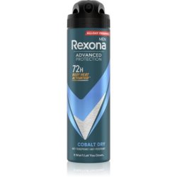 Rexona Advanced Protection Antiperspirant Spray for Men - Cobalt Dry, 150 ml, 72-hour Protection
