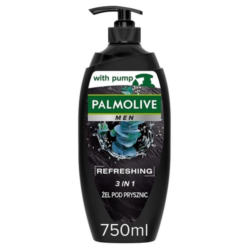 Palmolive Men Refreshing 3in1 Shower Gel for Men 750ml
