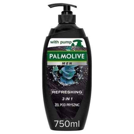 Palmolive Men Refreshing 3in1 Shower Gel for Men 750ml
