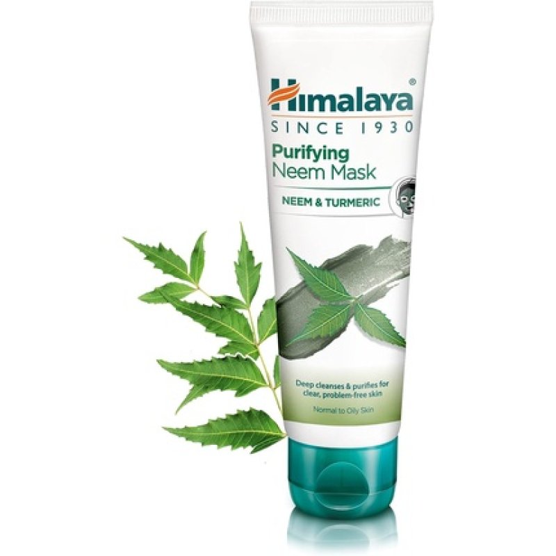 Himalaya Purifying Neem Mask with Neem and Turmeric for Normal to Oily Skin 75ml