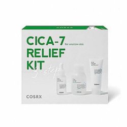 COSRX Pure Fit CICA 7 Relief Kit - Pack of 3