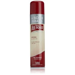 LA TOJA Shaving Foam for Sensitive Skin Spray 250 50ml Unisex