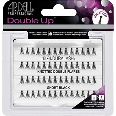 ARDELL Double Up Knotted Short Black Individual Eyelashes 25g
