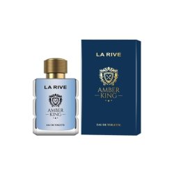 LA RIVE Amber King for Men EDT 3.3 oz - New in Box