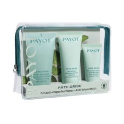 Payot Pâte Grise Kit Anti-Imperfecciones (Mousse limpiadora 50ml, máscara carbón ultra-absorbente 15