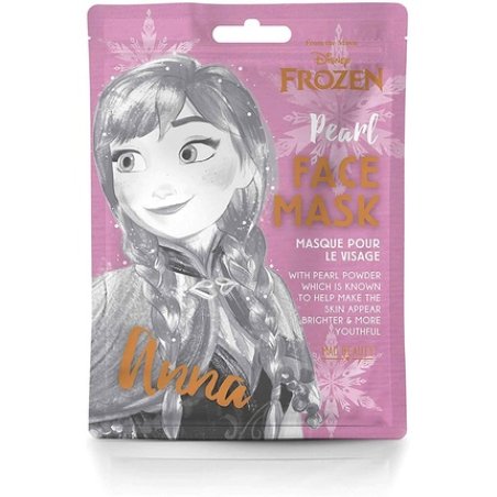 MAD Beauty Disney Frozen Anna Face Mask - Moisturizing and Refreshing Sheet Mask for Nourished Skin and a Beautiful