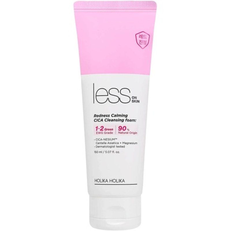 Holika Holika Less On Skin Redness Calming CICA Cleansing Foam 150ml